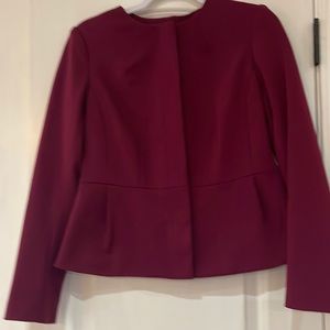 Liz Claiborne lined jacket size small. Burgundy. Excellent condition